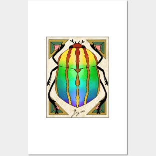 Rainbow Beetle Posters and Art